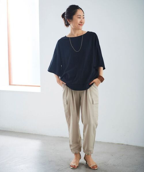 「le.coeur blanc」 カーゴパンツ 36 ブラック レディース_画像4