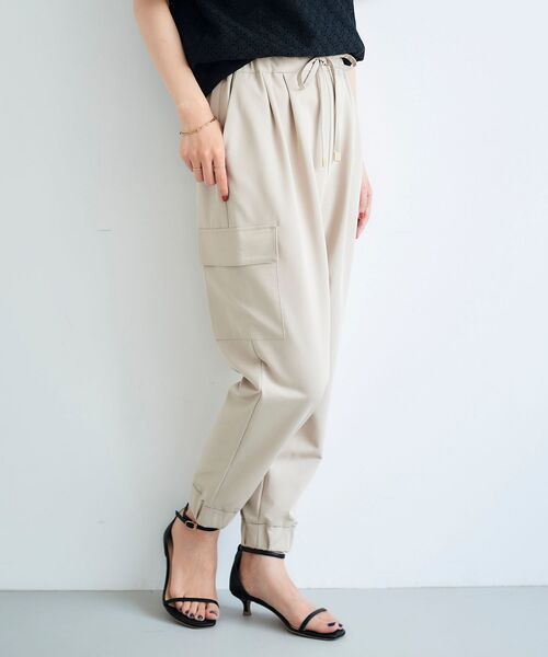 「le.coeur blanc」 カーゴパンツ 36 ブラック レディース_画像8