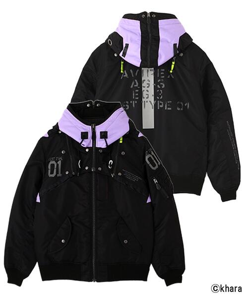 AVIREX（アヴィレックス） ma1 ma-1 × RADIO EVA」EVANGELION REMODEL