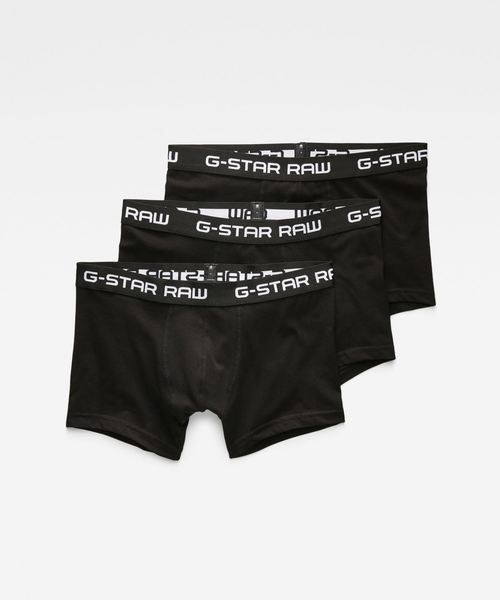送料込★G-Star★Classic ボクサーパンツ 3 Pack G-Star RAW｜【公式ショップ】Classic Trunks 3-Pack Black/Grey