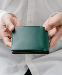 二つ折り 二つ折り財布 財布 イタリアンレザー...の詳細画像2