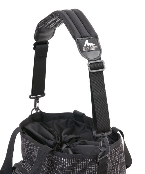 【GREGORY・美品】 ブラック トートバッグ　ショルダーストラップ付 GREGORY（グレゴリー） ショルダーバッグ CLASSIC SHOULDER STRAP M