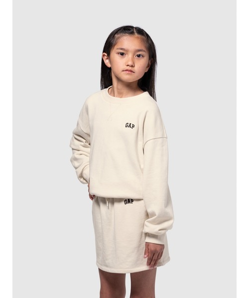 gap女の子服格安お譲り GAP（ギャップ） トレーナー ヴィンテージソフト クロップド GAPロゴ