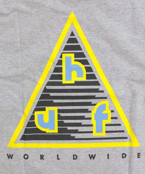 HUF ハフ HIGH ADVENTURE バックプリント ロングスリーブTシャツ HUF ハフ ハイ アドベンチャー バックプリント ロングスリーブT