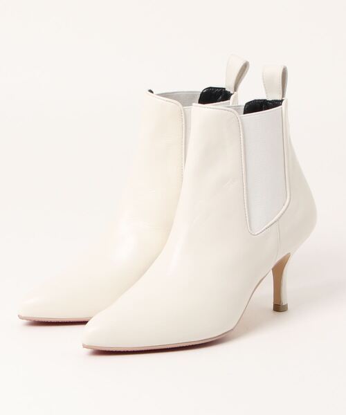 【未使用級】✨25cm オールセインツ サイドジップブーツ 白 レザー Limit till 2359（リミットティルリミットティルトゥエンティスリー