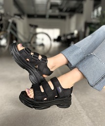Java 厚底 スポーツサンダル サンダル 夏 ジャバコラボ」大人