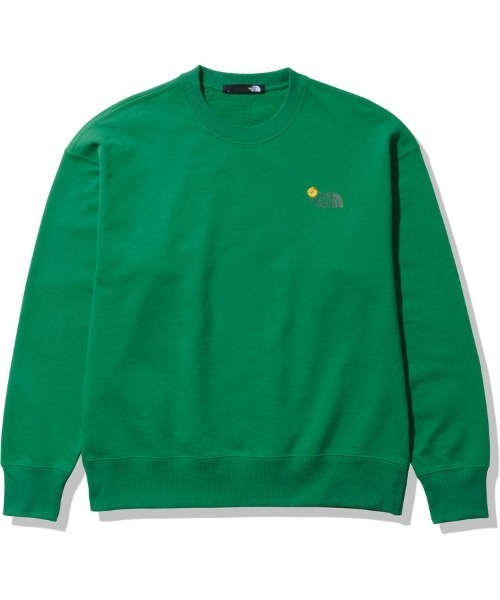 スウェット THENORTHFACE/ザ・ノースフェイス/フラワーロゴ