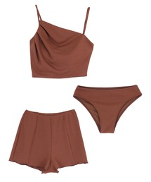 【専用ページ】SEA DRESS アシンメトリーギャザービキニ/水着セット SEA DRESS 水着 アシンメトリーギャザービキニ/水着セット