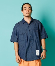 GOLDEN MILLS INC. シャツ USN S/S UTILITY SHIRT / ユーエス