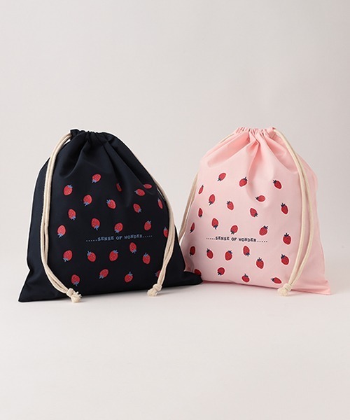 sense of wonder リュック 「WEB限定」「センスオブワンダー」イチゴ柄