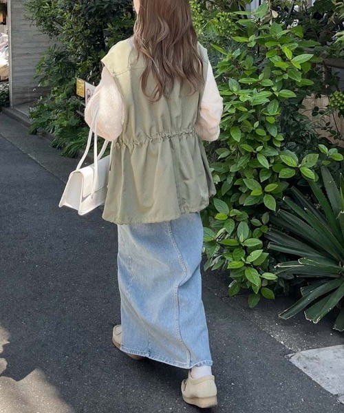 ベスト ジレ Military vest レディース ベスト ジレ military vest レディース : ZOZOTOWN Yahoo!店