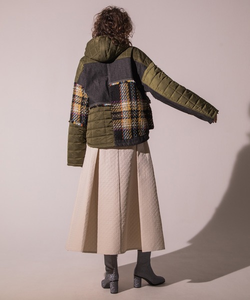 AULA AILA（アウラ アイラ） ブルゾン アウター ツイード