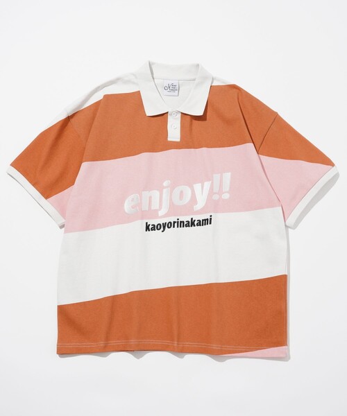 kaoyorinakami カオヨリナカミ ポロシャツ Sサイズ 新品 kaoyorinakami ポロシャツ KAOYORINAKAMI×FREAK'S STORE