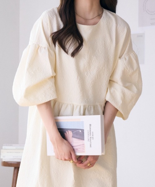 Ada. ワンピース ふくれジャガードティアードワンピース : ZOZOTOWN