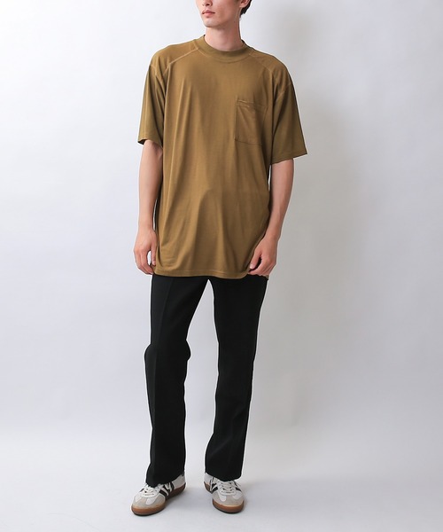 WAIPER.inc tシャツ 実物 新品米軍 リメイク USMC FROG モックネック T
