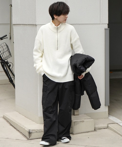 Confirm（コンファーム） セーター ニット ビッグシルエット 畦編み