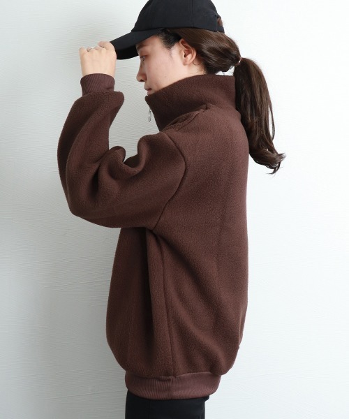 フリース トレーナー 60%OFF】袖刺繍 ファーフリース トレーナー | 子供服の通販