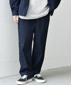 パンツ SHIPS any: 「撥水・軽量・ストレッチ」SOLOTEX(R) シアサッカー セミワイド イージーパンツ (セットアップ対応) メンズ