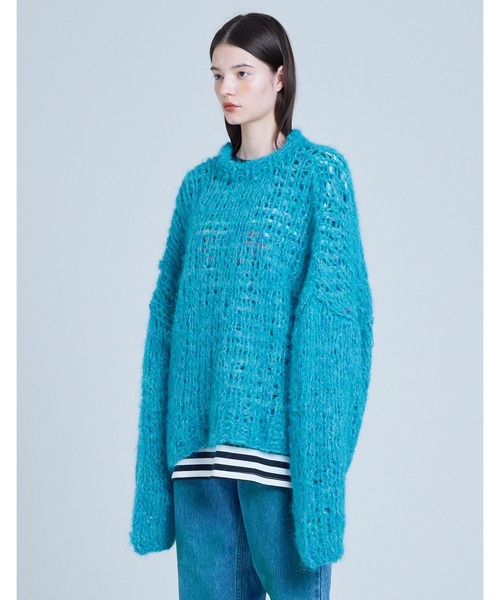 ニット/セーター RH  mohair mohair knit / mère | rihka