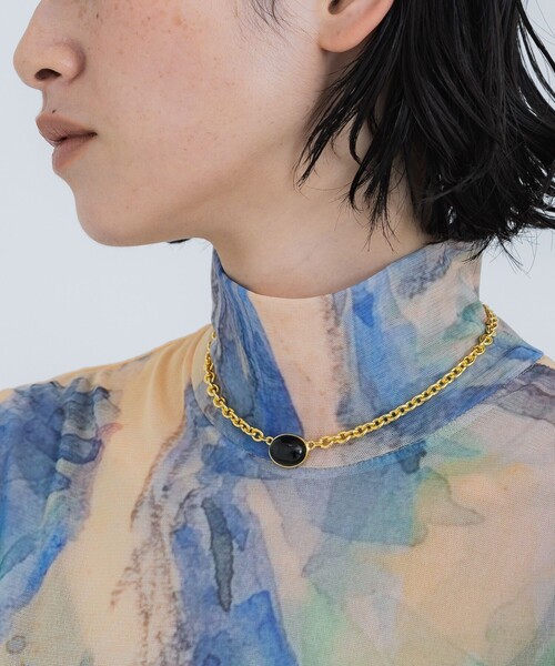 ネックレス 「±BALANCE/プラスマイナスバランス」chain necklace/チェーンネックレス レディース