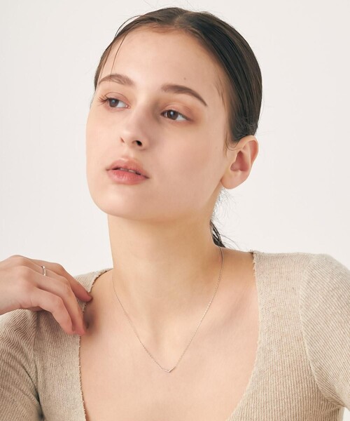 存在感抜群！レザー Y型ネックレス ネイビー TWIGGY Necklace :: TWIST BIG60 ネックレス（GS20218P) - EINS by