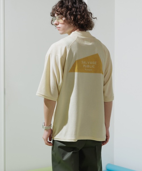 tシャツ Tシャツ メンズ SALVAGE PUBLIC Kolepa/サルベージ パブリック コレパ Honu Tech Pile Mockneck｜zozo｜19