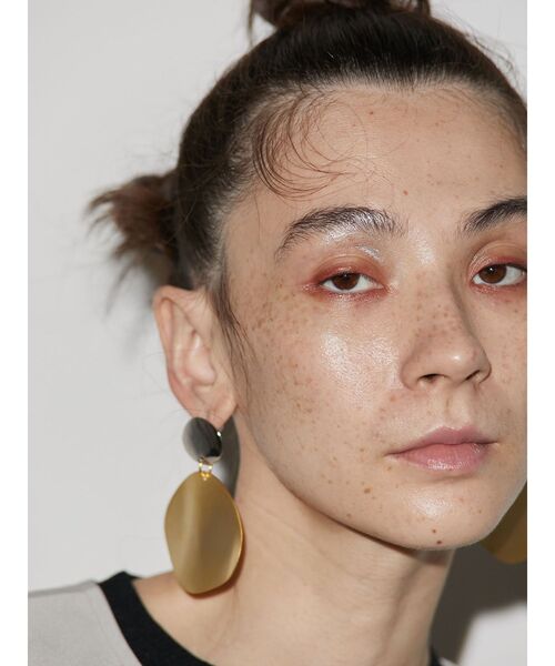 UN3D. ピアス W CIRCLE PIERCE / ダブルサークルピアス