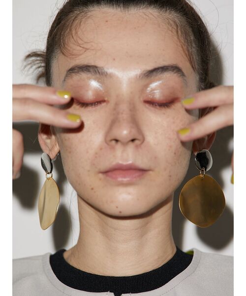 UN3D. ピアス W CIRCLE PIERCE / ダブルサークルピアス
