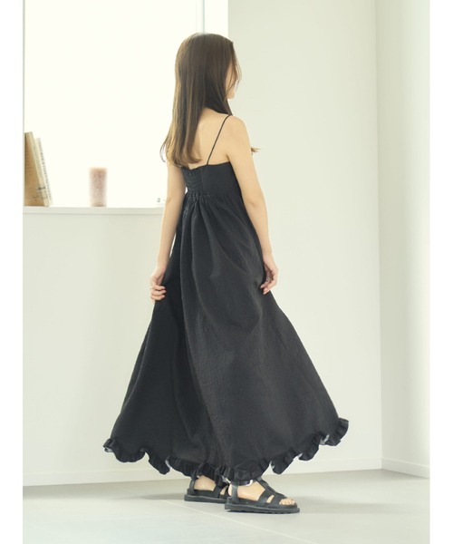 ♡kurukimei♡様stylevoice×ミカ スカート ワンピース Stylevoice for xxx ワンピース 「yuiさんコラボ」裾フリル