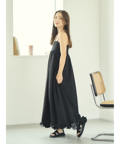 ワンピース Yui Stylevoice for xxx ワンピース 「yuiさんコラボ」裾フリル