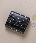 ミニ 財布 リボン ボックスコイン 三つ折り財...の詳細画像5