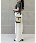 ショルダーバッグ バッグ 2WAYフェイクレザ...の詳細画像3
