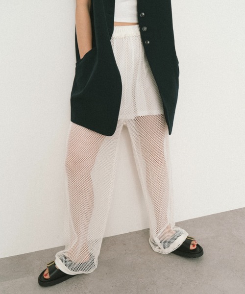 HANNE パンツ メッシュパンツ レディース : ZOZOTOWN Yahoo!店