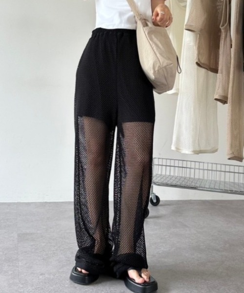 最先端 パンツ HANNE メッシュパンツ Yahoo!店 ZOZOTOWN : レディース パンツ