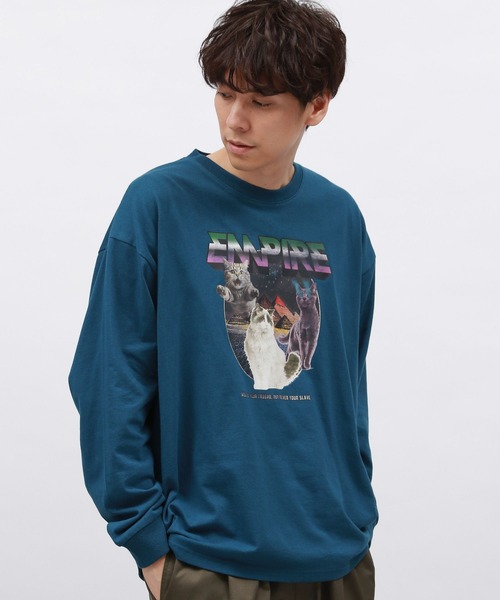 LAKOLE tシャツ イヌネコレトロムービーT / 138983 メンズ