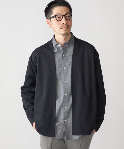 BEAUTY&YOUTH 360° MASTER カーディガン　ノーカラー BEAUTY&YOUTH UNITED ARROWS（ビューティーアンドユース