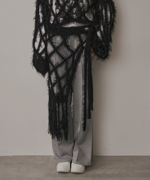 LA BELLE ETUDE（ラベルエチュード） スカート handダイヤメッシュ