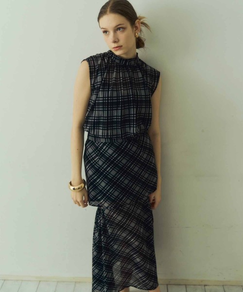 Luan ブラウス シャツ 「Luan」BACK RIBBON BLOUSE/バックリボン