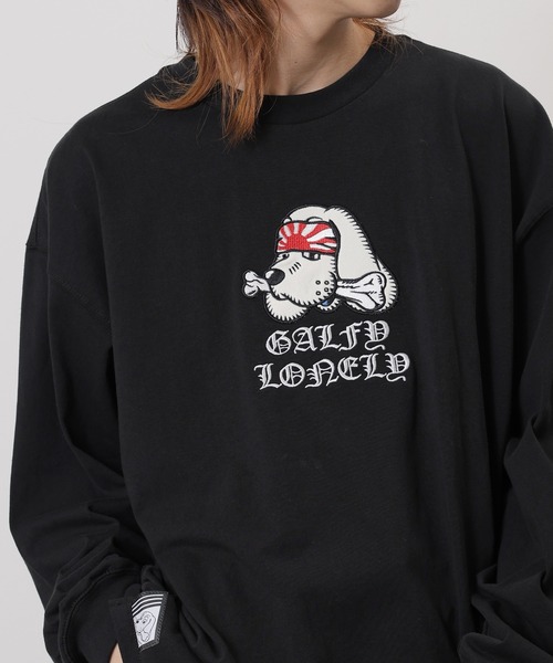 トップス GALFY 👉New Arrival GALFY . “ウェッサイホッケーシャツ” Color:Black