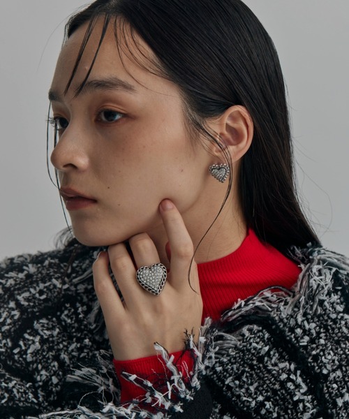 LOHME Heart Chain Ring Pierce ローム　リング LOHME（ローム） 指輪 リング 「LOHME/ローム」Impact Bijoux Heart