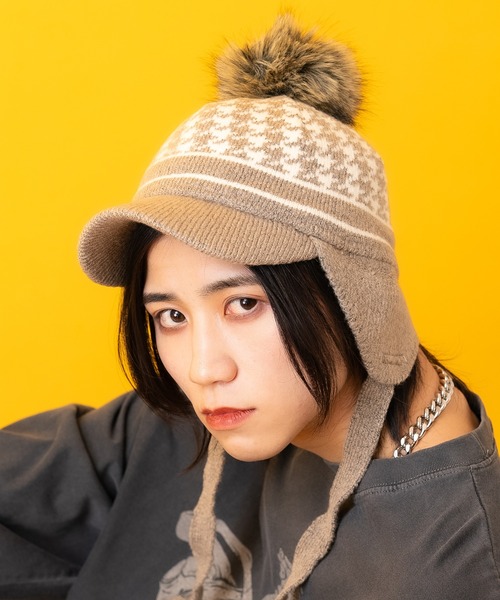 専用品　フォクシー　ニット帽 forksy.（フォルクシー） ニット帽 ニットキャップ 「forksy.」リブ