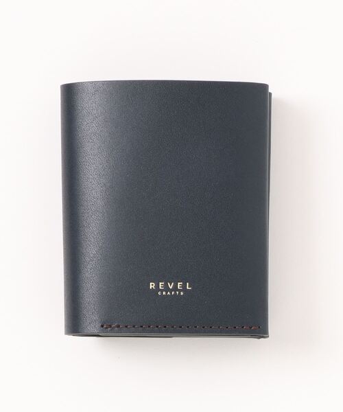 EST OILレザーコンパクト二つ折り財布 REVEL 財布 EST OILレザーコンパクト折り財布 メンズ レディース