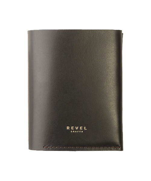 EST OILレザーコンパクト二つ折り財布 REVEL 財布 EST OILレザーコンパクト折り財布 メンズ レディース