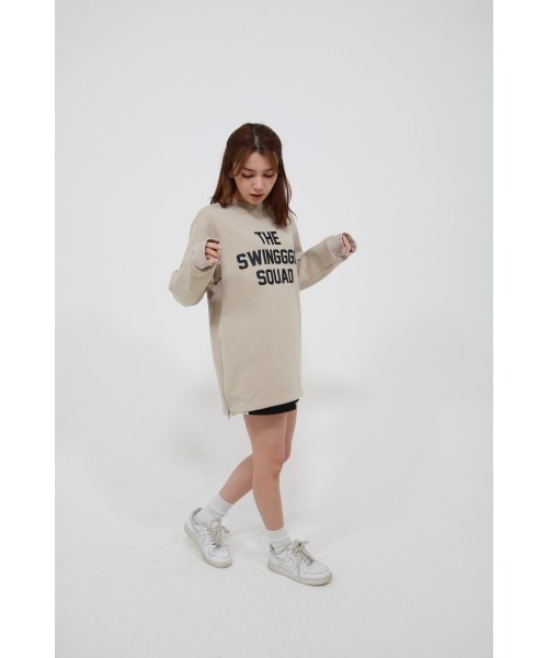 THE SWINGGGR トレーナー スウェット SWINGGGR/スウィンガー/SIDE ZIP