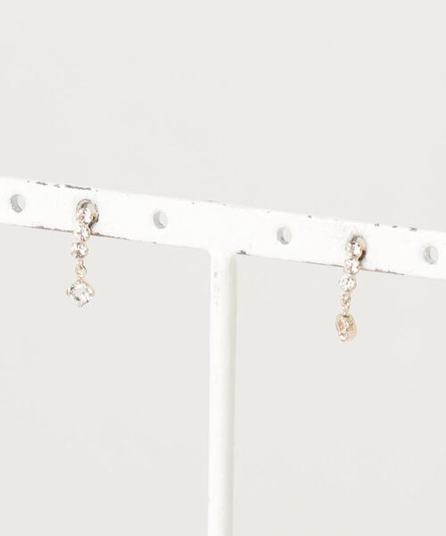 ピアス K10トパーズピアス レディース