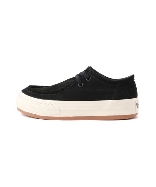 CONVERSE コンバース モカシン デッキシューズ スウェード 黒 CONVERSE（コンバース） デッキシューズ ALL STAR (R) BOARDERSTAR