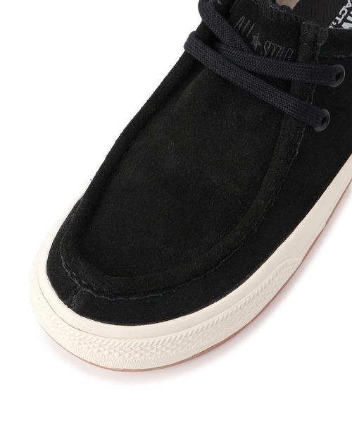 CONVERSE コンバース モカシン デッキシューズ スウェード 黒 CONVERSE（コンバース） デッキシューズ 「CONVERSE/コンバース