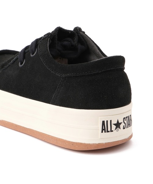 CONVERSE コンバース モカシン デッキシューズ スウェード 黒 大人のスケシュー”の完成形！ コンバースのモカシンブーツライクな1足