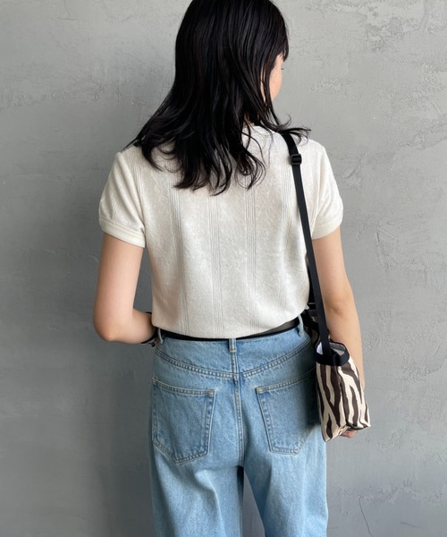 Robert P. Miller tシャツ 「MILLER/ミラー」 パネルリブ パイル