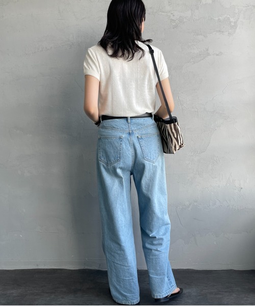 Robert P. Miller tシャツ 「MILLER/ミラー」 パネルリブ パイル